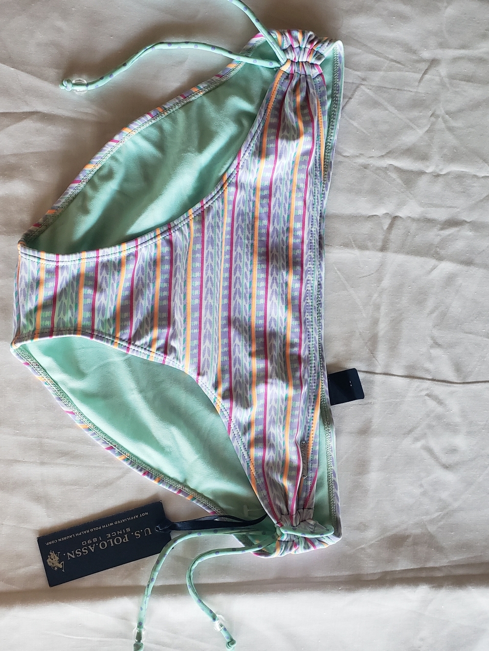 U.S. Polo Assn. Multi-Stripe Women’s Swim Bottom